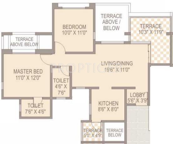 Silveroak Shriyans (2BHK+2T (994 sq ft) 994 sq ft) Silveroak Shriyans (2BHK+2T (994 sq ft) 994 sq ft)