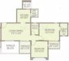 Silveroak Shriyans (2BHK+2T (863 sq ft) 863 sq ft)