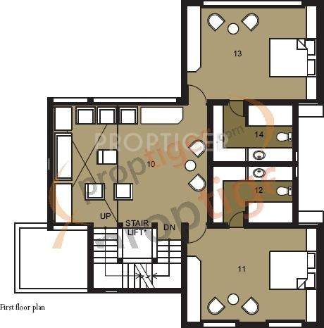 Ambuja Ujaas The Condoville Villas (4BHK+5T (3,846 sq ft) + Servant Room 3846 sq ft)