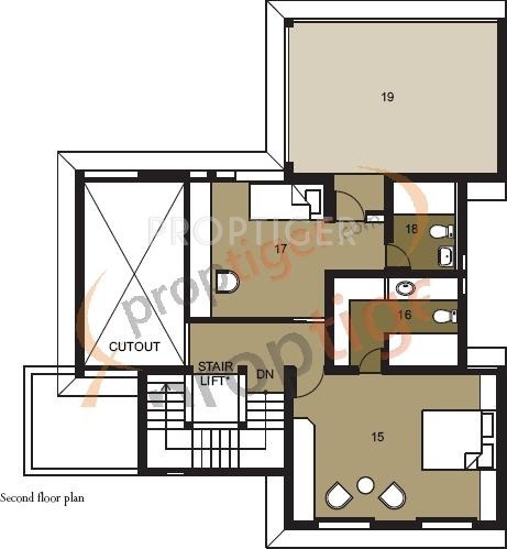 Ambuja Ujaas The Condoville Villas (4BHK+5T (3,846 sq ft) + Servant Room 3846 sq ft)