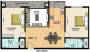 MSR Lotuss (2BHK+2T (1,289 sq ft) 1289 sq ft) MSR Lotuss (2BHK+2T (1,289 sq ft) 1289 sq ft)
