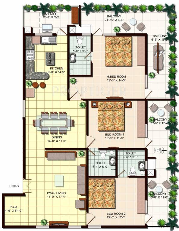 Midas The Fountainhead (3BHK+3T (2,540 sq ft) Pooja Room 2540 sq ft) Midas The Fountainhead (3BHK+3T (2,540 sq ft) Pooja Room 2540 sq ft)