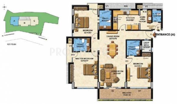 KGS Gardens (3BHK+4T (1,772 sq ft) 1772 sq ft) KGS Gardens (3BHK+4T (1,772 sq ft) 1772 sq ft)