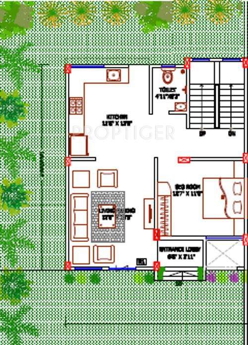 Kalashree Rivera Villas (3BHK+3T (2,200 sq ft) 2200 sq ft)