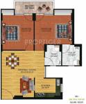 Nalanda Heights (2BHK+2T (950 sq ft) 950 sq ft)