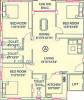 GPS Meena Pearl (3BHK+3T (1,258 sq ft) 1258 sq ft)