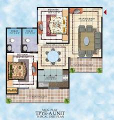 Amrapali Kanha (2BHK+2T (1,080 sq ft) 1080 sq ft)