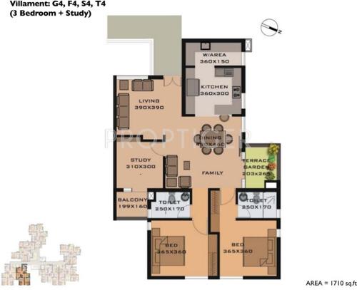 Good River Song Apartment (2BHK+2T (1,710 sq ft) 1710 sq ft) Good River Song Apartment (2BHK+2T (1,710 sq ft) 1710 sq ft)