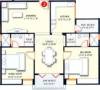 Saroj Indira Residency (2BHK+2T (1,230 sq ft) 1230 sq ft)