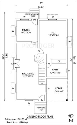 Shrishti Meadow Ville (3BHK+3T (1,953 sq ft) 1953 sq ft)