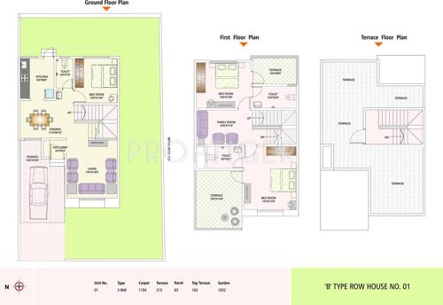 Karan Bella Vista Villas (3BHK+3T (2,669 sq ft) 2669 sq ft)