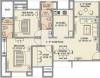 Gala Pride Presidency Luxuria (2BHK+2T (878 sq ft) + Study Room 878 sq ft)