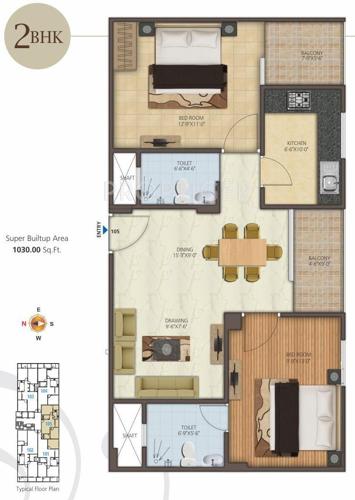 Kotecha Royal Castle (2BHK+2T (1,030 sq ft) 1030 sq ft) Kotecha Royal Castle (2BHK+2T (1,030 sq ft) 1030 sq ft)