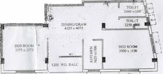 Ipcon Skylark Valley (2BHK+2T (985 sq ft) 985 sq ft)