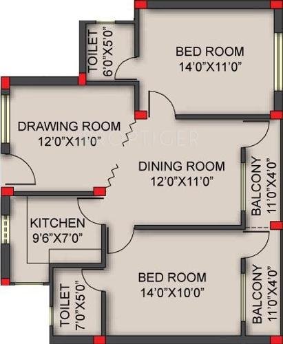 Ashiyana (2BHK+2T (1,272 sq ft) 1272 sq ft) Ashiyana (2BHK+2T (1,272 sq ft) 1272 sq ft)