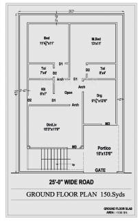 1100 Sq Ft 2 Bhk Floor Plan Image Dream India Mega Dream City Villas Available For Sale Proptiger Com