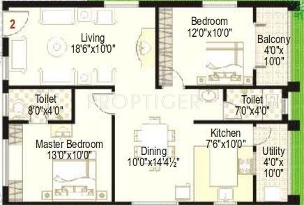 Lahari Fort View (2BHK+2T (1,099 sq ft) 1099 sq ft) Lahari Fort View (2BHK+2T (1,099 sq ft) 1099 sq ft)