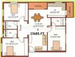 Rajparis Padmam (3BHK+3T (1,368 sq ft) 1368 sq ft) Rajparis Padmam (3BHK+3T (1,368 sq ft) 1368 sq ft)
