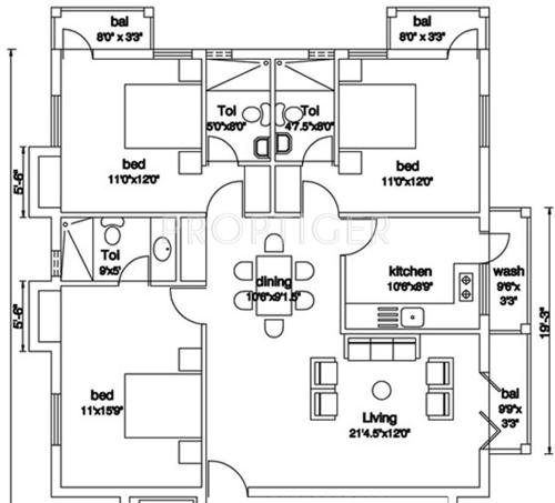 Golden Golden Villa (3BHK+3T (1,350 sq ft) 1350 sq ft) Golden Golden Villa (3BHK+3T (1,350 sq ft) 1350 sq ft)