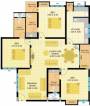 Heera Royale (3BHK+3T (1,557 sq ft) 1557 sq ft) Heera Royale (3BHK+3T (1,557 sq ft) 1557 sq ft)