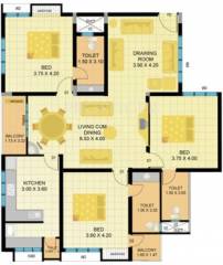Heera Royale (3BHK+3T (1,890 sq ft) 1890 sq ft) Heera Royale (3BHK+3T (1,890 sq ft) 1890 sq ft)