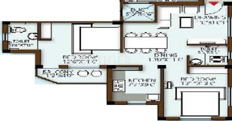 Decor Kanaklata Apartment (2BHK+2T (1,006 sq ft) 1006 sq ft) Decor Kanaklata Apartment (2BHK+2T (1,006 sq ft) 1006 sq ft)