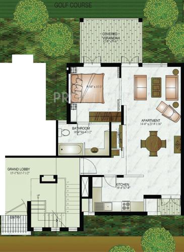 Silverglades Tarudhan Valley Golf Resort Apartment (1BHK+1T (1,000 sq ft) 1000 sq ft) Silverglades Tarudhan Valley Golf Resort Apartment (1BHK+1T (1,000 sq ft) 1000 sq ft)