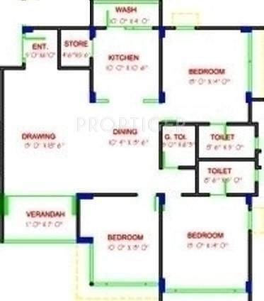 Aaryavart Aaryavart Residency (3BHK+3T (2,097 sq ft) 2097 sq ft)