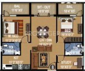 Sai Aakruthi Homes (2BHK+2T (1,120 sq ft) 1120 sq ft) Sai Aakruthi Homes (2BHK+2T (1,120 sq ft) 1120 sq ft)