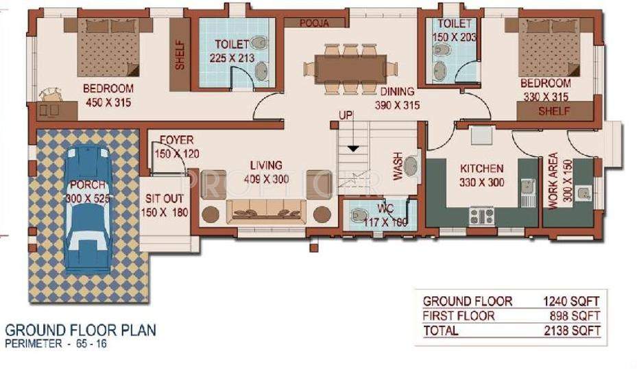 Raj Nakshatra Gardens (4BHK+4T (2,138 sq ft) 2138 sq ft)