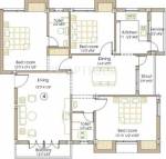 Manushree (3BHK+2T (1,234 sq ft) 1234 sq ft)  Manushree (3BHK+2T (1,234 sq ft) 1234 sq ft)