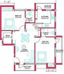  Sri Varu (2BHK+2T (1,051 sq ft)   Pooja Room 1051 sq ft)