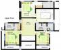 Floor Plan (4BHK+4T) Heera Group Towers Floor Plan (4BHK+4T)