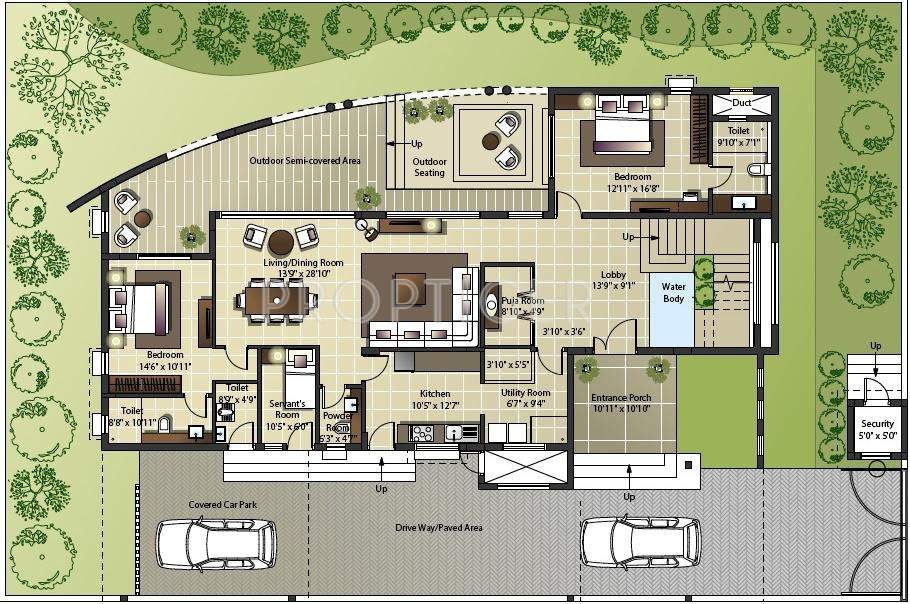 Luxora Park Mansions (4BHK+5T (4,935 sq ft) + Servant Room 4935 sq ft)