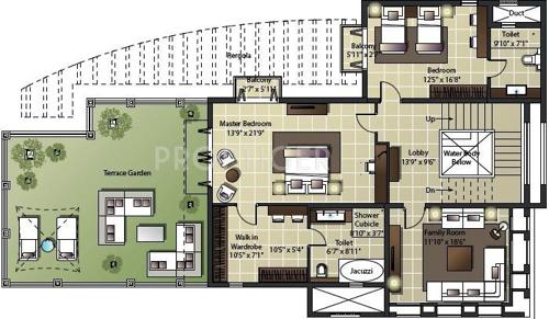 Luxora Park Mansions (4BHK+5T (4,935 sq ft) + Servant Room 4935 sq ft)