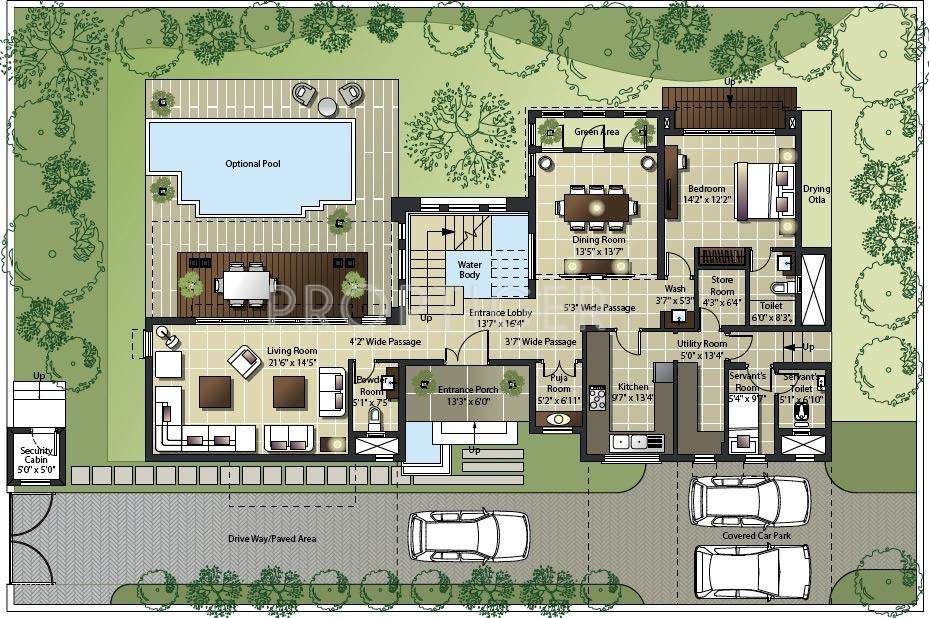 Luxora Park Mansions (4BHK+5T (4,675 sq ft) + Servant Room 4675 sq ft)