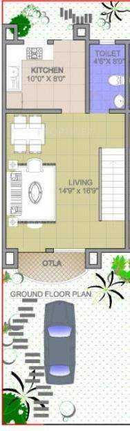 Seva Green Willows Villa (2BHK+3T (1,030 sq ft) 1030 sq ft)
