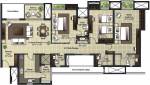 Luxora Treeline Apartment (3BHK+3T (1,485 sq ft) + Pooja Room 1485 sq ft)