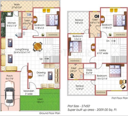 Raj Rishi Villas (4BHK+4T (2,009 sq ft) 2009 sq ft)