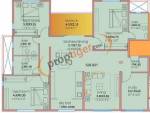 Swojas Harmony (3BHK+3T (1,844 sq ft) Study Room 1844 sq ft) Swojas Harmony (3BHK+3T (1,844 sq ft) Study Room 1844 sq ft)