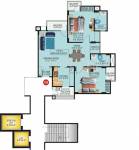 Ashadeep Green Avenue (2BHK+2T (1,249 sq ft) 1249 sq ft)