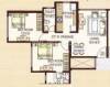 Rajesh Raj Legacy II Floor Plan (2BHK+2T)
