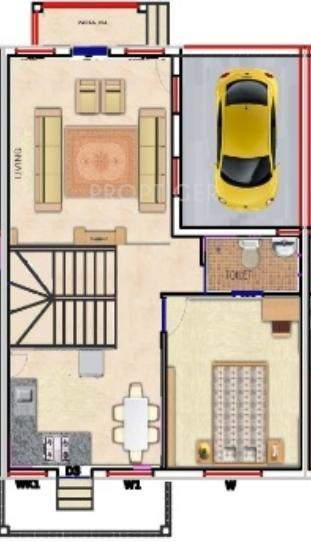 M And M Builder Coconut Creak (3BHK+3T (1,716 sq ft) 1716 sq ft)