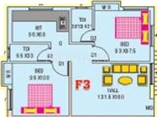 Sri Durga Anirudh (2BHK+2T (627 sq ft) 627 sq ft)