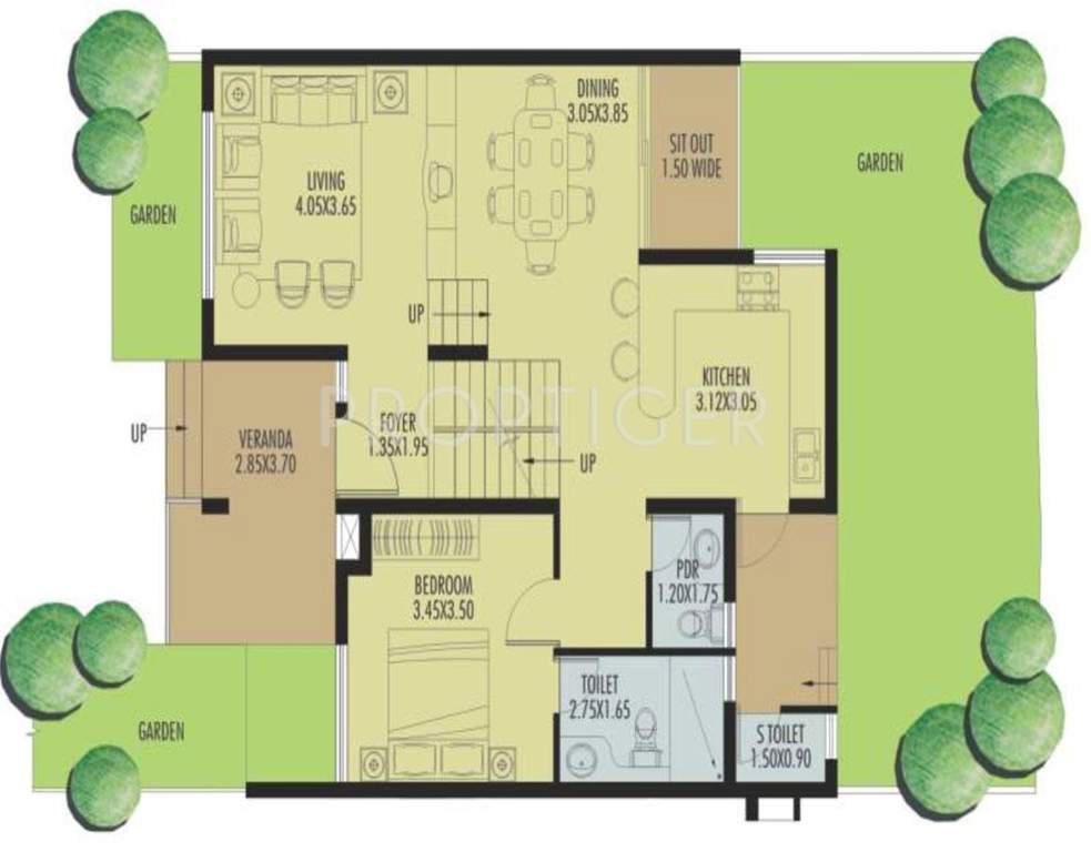 Heritage Exotica Villa (4BHK+5T (2,141 sq ft) + Servant Room 2141 sq ft)