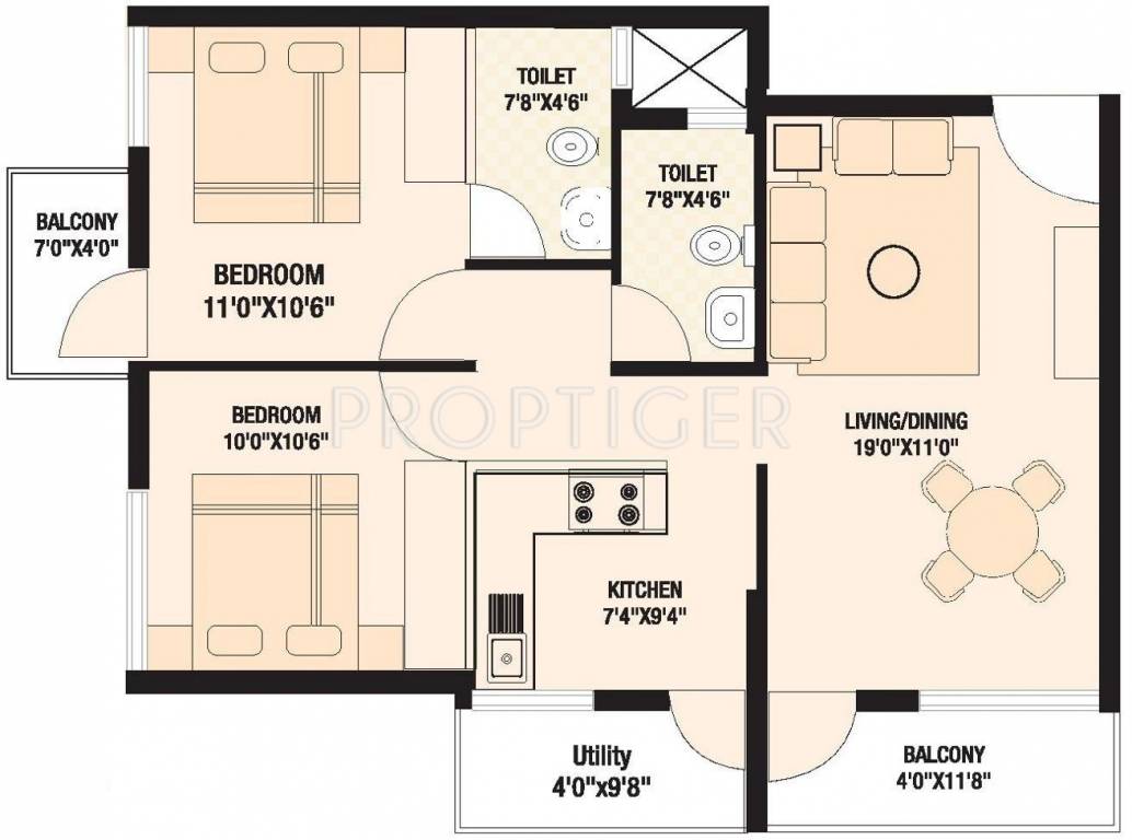 1050-sq-ft-2-bhk-2t-apartment-for-sale-in-vineyard-chrysolite-hennur