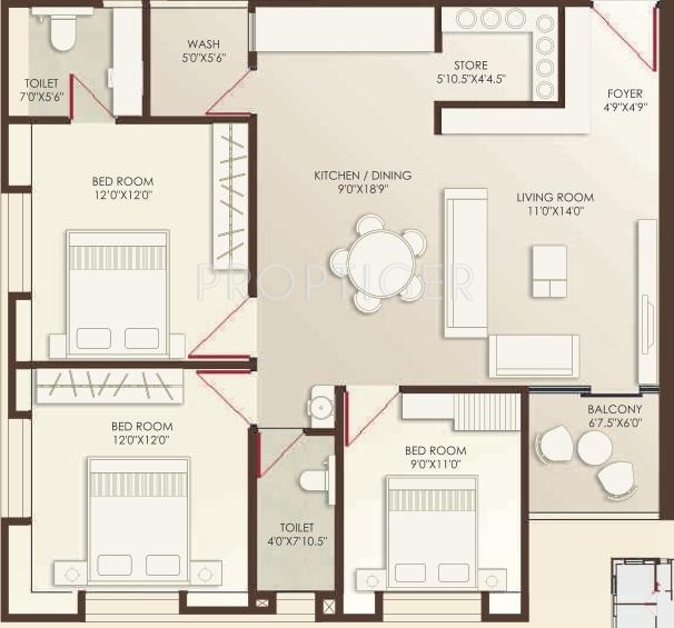 Pawan Vicenza 51 (3BHK+2T (1,350 sq ft) 1350 sq ft) Pawan Vicenza 51 (3BHK+2T (1,350 sq ft) 1350 sq ft)