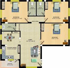Authentic Ashvar Lotus (3BHK+3T (1,475 sq ft) 1475 sq ft) Authentic Ashvar Lotus (3BHK+3T (1,475 sq ft) 1475 sq ft)