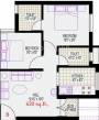 Vijay Infiniti (2BHK+2T (620 sq ft) 620 sq ft) Vijay Infiniti (2BHK+2T (620 sq ft) 620 sq ft)