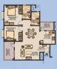 Sobha Aspire (2BHK+2T (1,251 sq ft) 1251 sq ft)